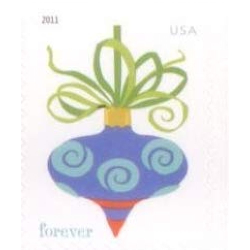 2011 US Holiday Baubles Forever Stamps Booklet of 20