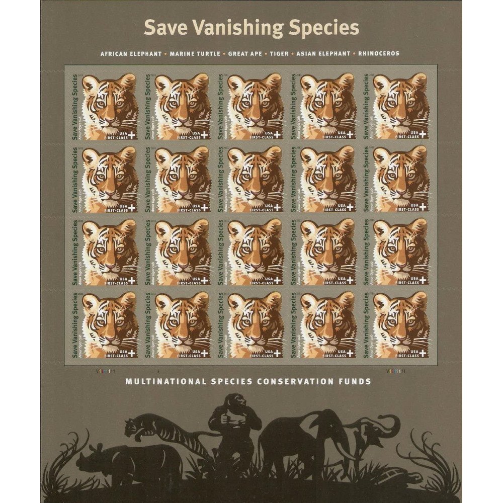 (2011) USPS Save Vanishing Species Postage Stamps