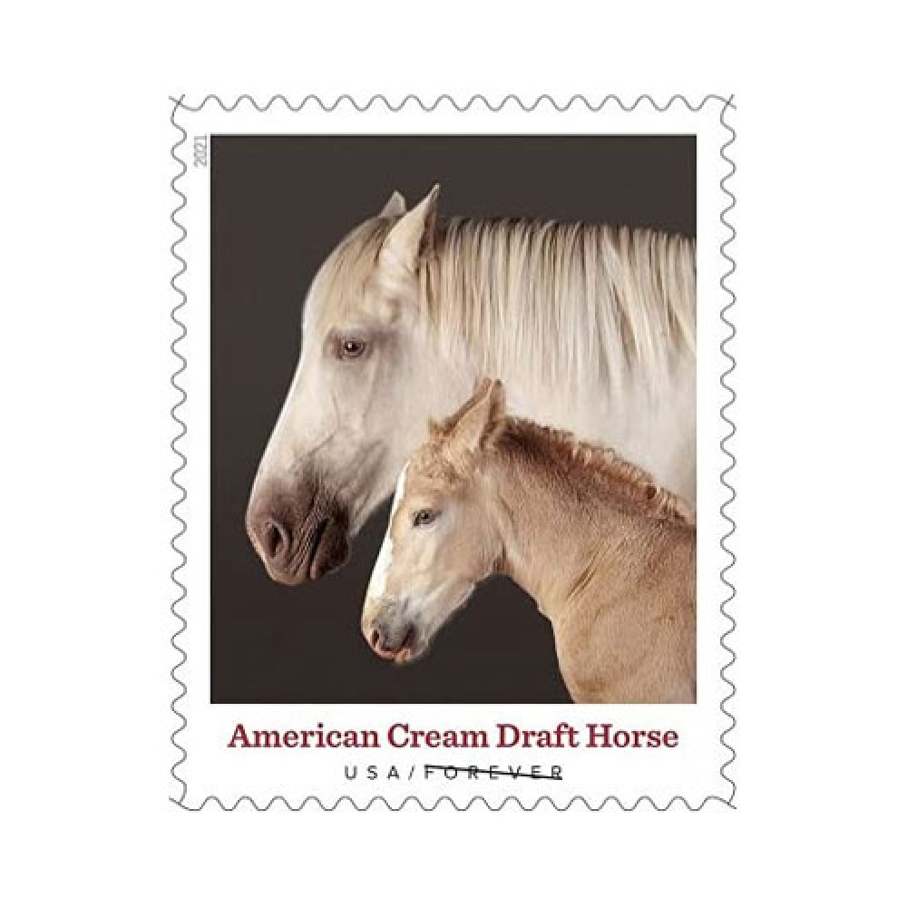 2021  US New Heritage Breeds Forever Postage Stamps