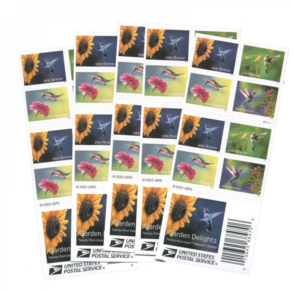 2024 USPS Garden Delights Forever Stamps