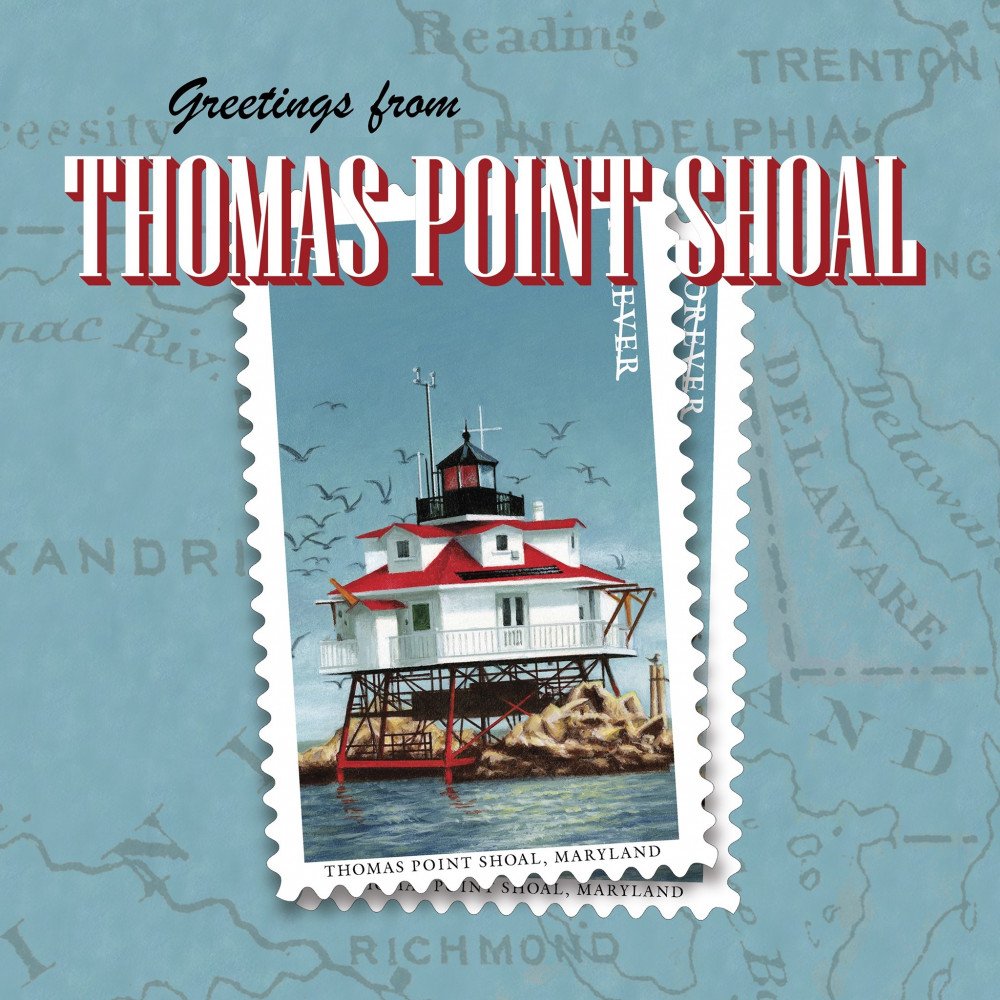 (2021) USPS Mid Atlantic Lighthouses Forever Postage Stamps