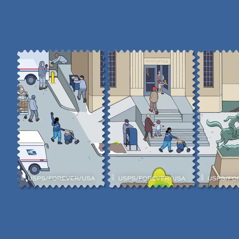 2025 Years of Delivering Stamps, Sheet of 20