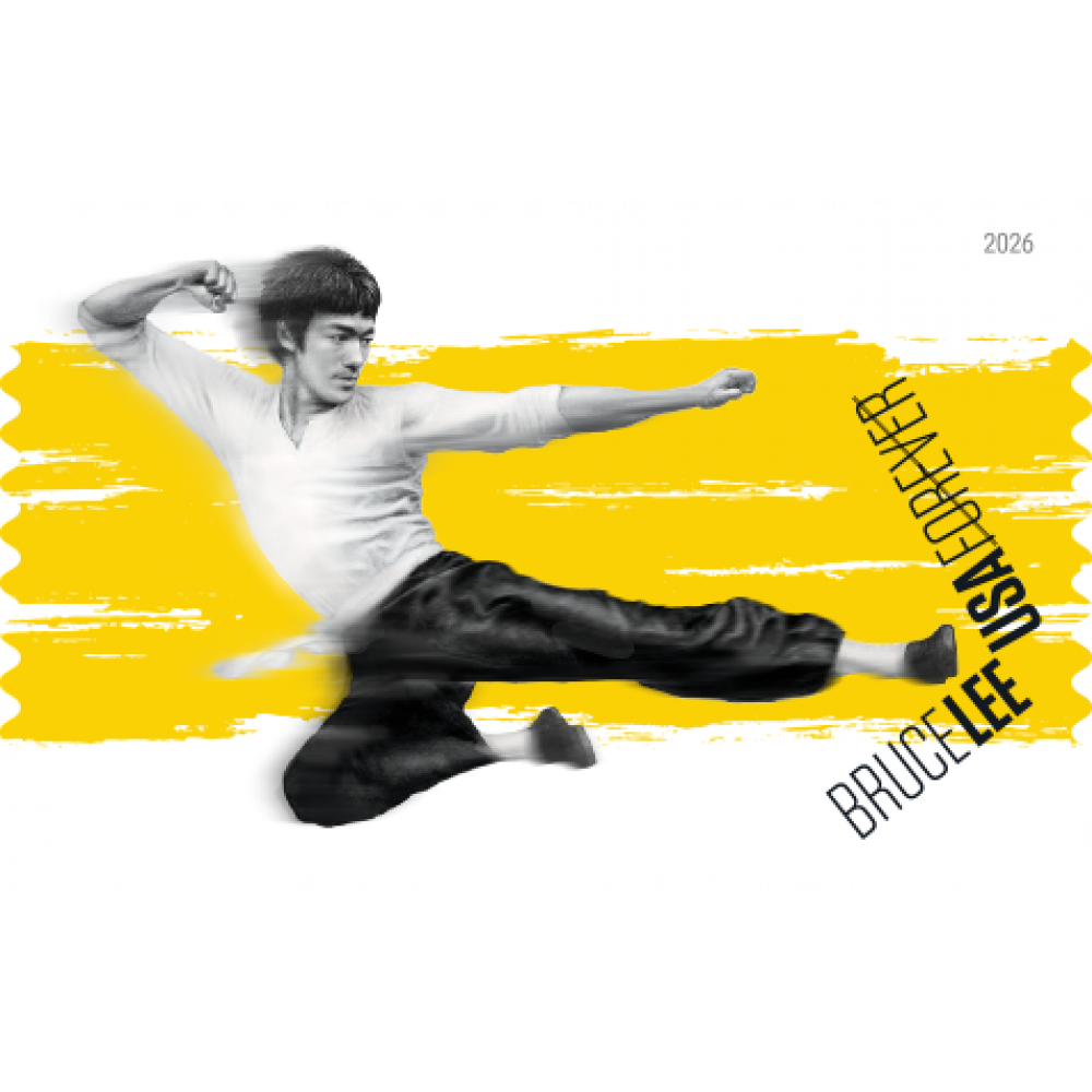 (2026) Bruce Lee Stamps, Sheet of 20