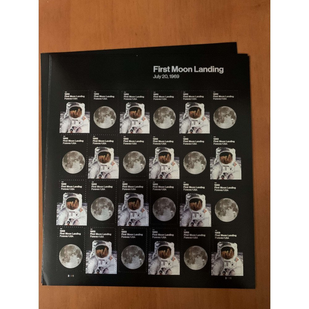 2019 1969 50th Anniversary of the Moon Landing Forever Stamps