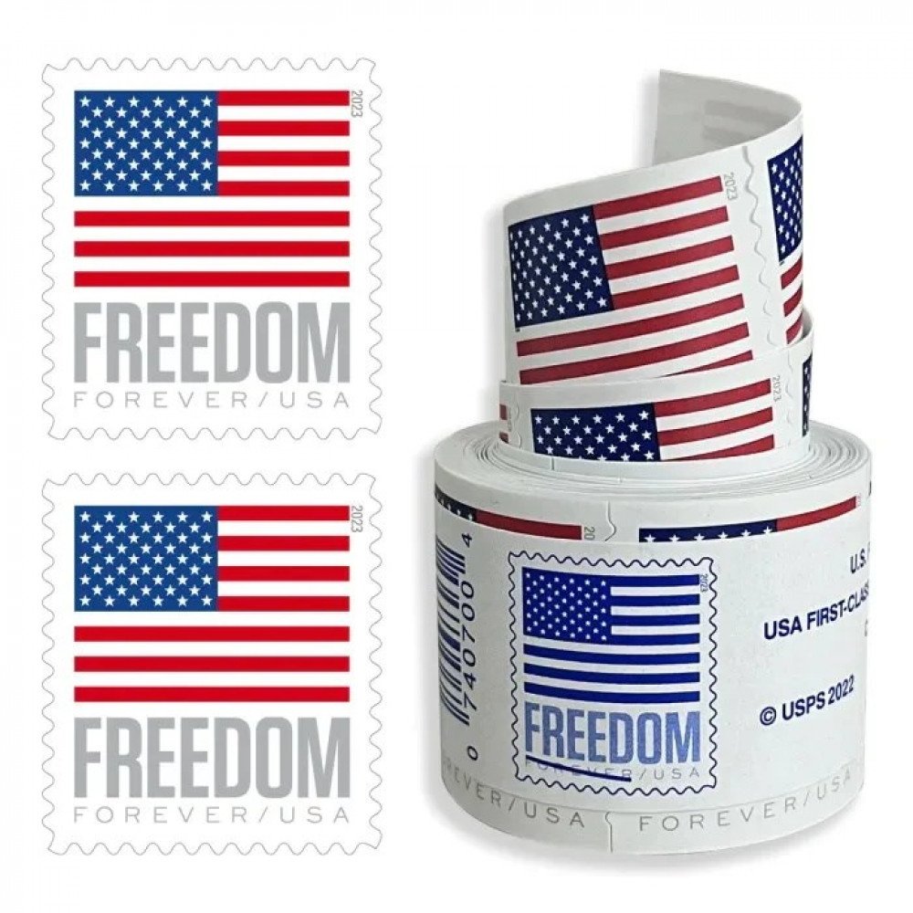 2023 US Flags Freedom Booklets Rolls