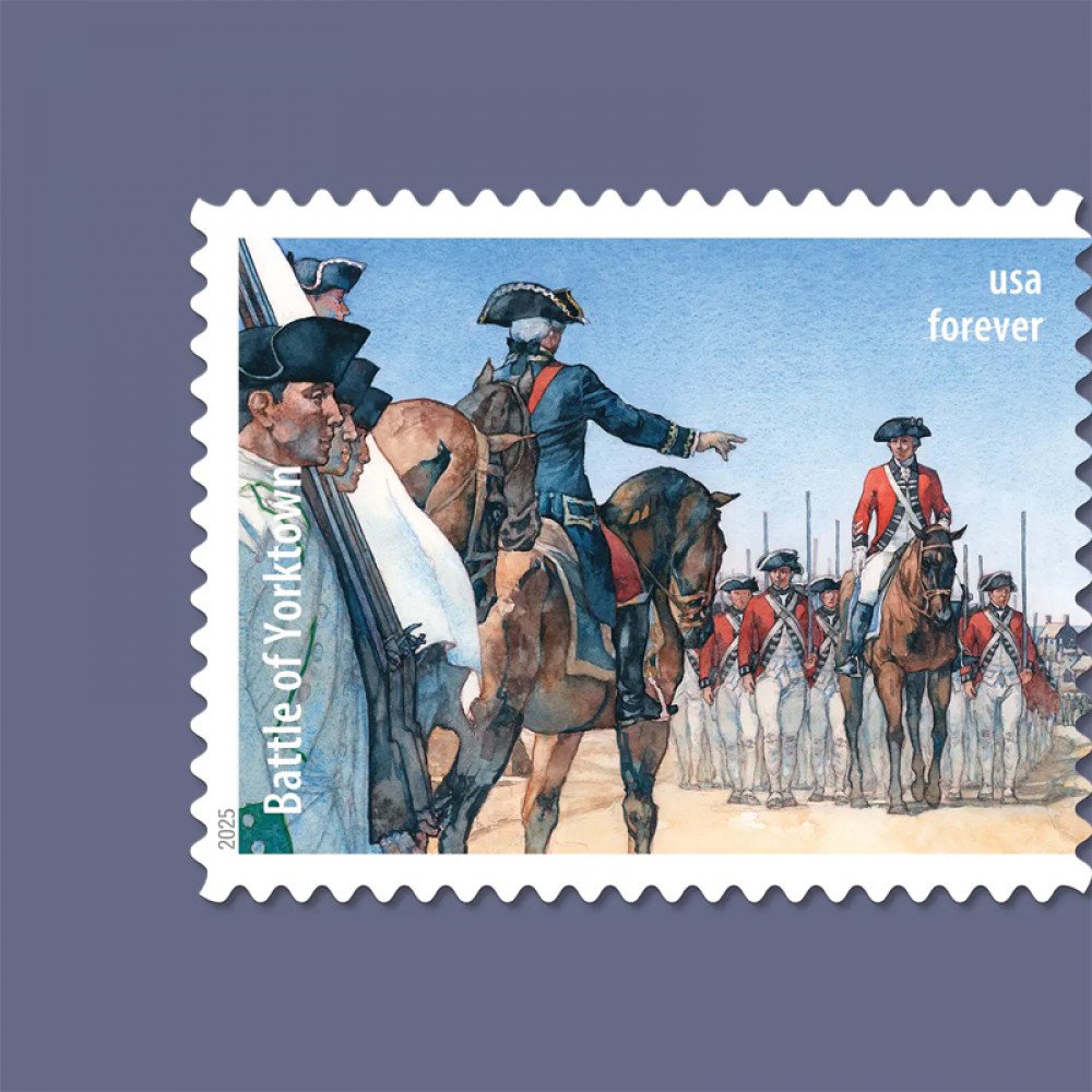 2025 Battlefields of the American Revolution Stamps Sheet of 15