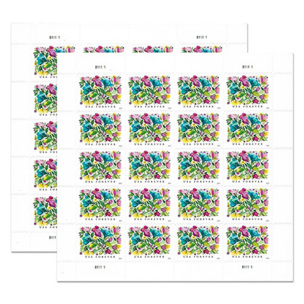 2024 USPS Celebration Blooms Forever Stamps