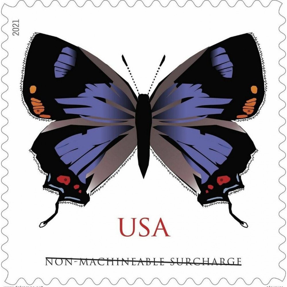 (2021) USPS Colorado Hairstreak Forever Postage Stamps