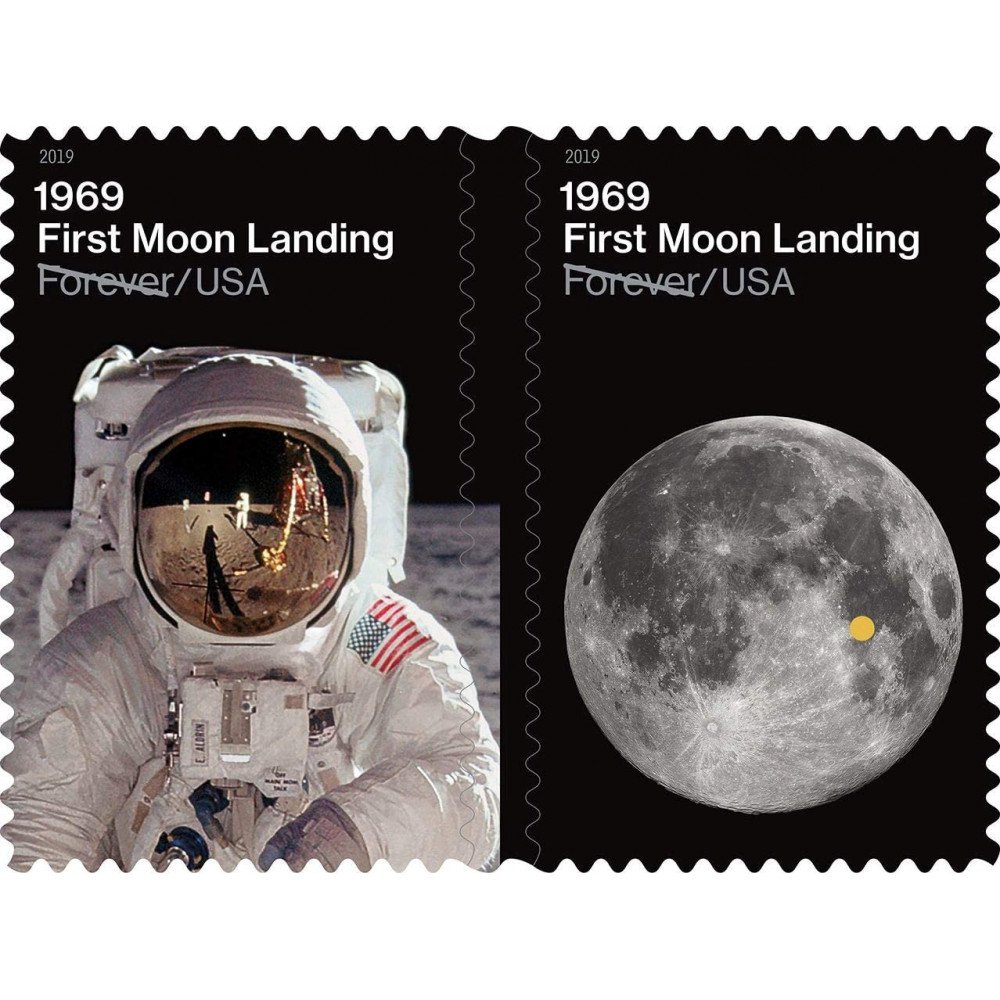 2019 1969 50th Anniversary of the Moon Landing Forever Stamps
