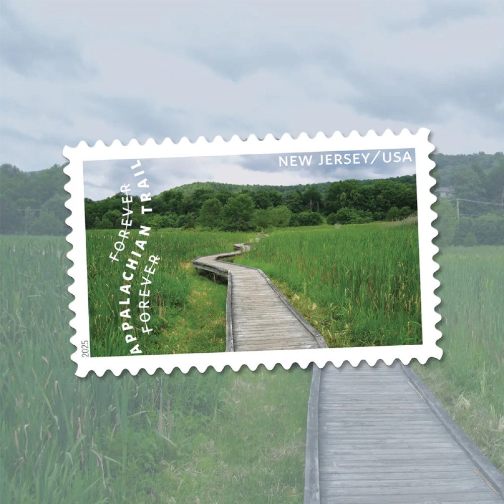 2025 The Appalachian Trail Forever Stamps, Sheet of 15 |Multiple Stamp Designs