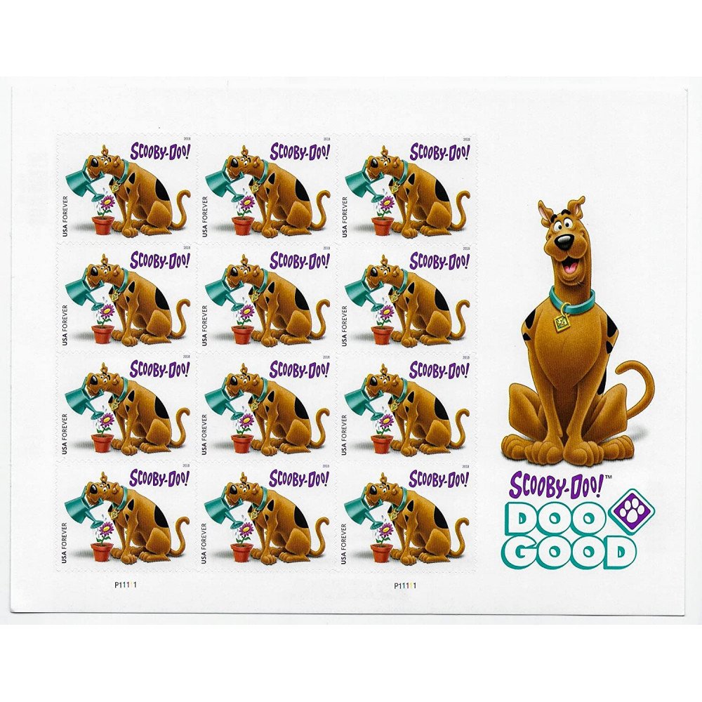 (2018) USPS Scooby-Doo! First-Class Forever Stamps