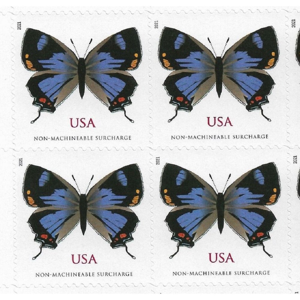 (2021) USPS Colorado Hairstreak Forever Postage Stamps